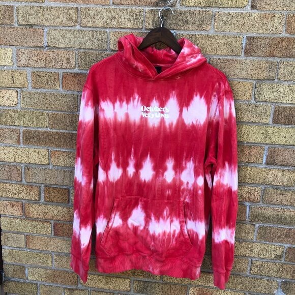 Tie Dye Octobers Very Own Hoodie XL OVO - Picture 2 of 4